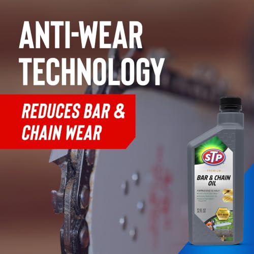 STP Premium Chainsaw Bar Oil, Minimizes Bar and Chain Wear, 32 fl photo 11