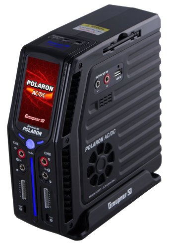 Graupner Polaron AC/DC Charger, Black