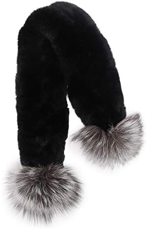 Charlotte Simone Women's $420 Asiatic Raccoon Fur Popsicle Stole