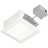 Progress Lighting P6414-30TG Prewired Complete with Housings and Trim with Flat White Glass Torsion Springs, White