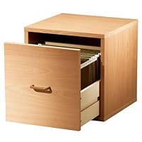 Foremost 390122 Modular File Cube Storage System, Honey