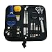 13pc Jeweler's Watch Repair Tool Kit -battery replacement band link and back removal case opening