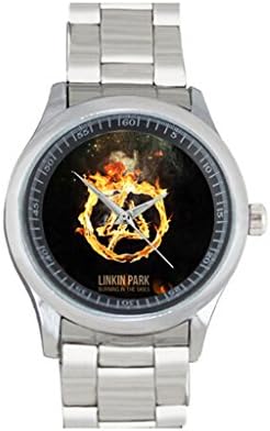 Custom Linkin Park Metal Watch Stainless Steel Sport Wristwatch