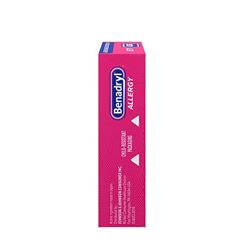 BENADRYL ULTRATABS ALLERGY RELIEF MEDICINE, 25 MG DIPHENHYDRAMINE HCL ANTIHISTAMINE TABLETS FOR RELIEF OF COLD & ALLERGY SYMPTOMS LIKE SNEEZING, RUNNY NOSE, & ITCHY EYES & THROAT, 48 CT