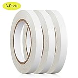 Double Sided Tape Removable 10MM x 30 Yards 3 Rolls for Scrapbooking, Card Making, Gift Wrapping