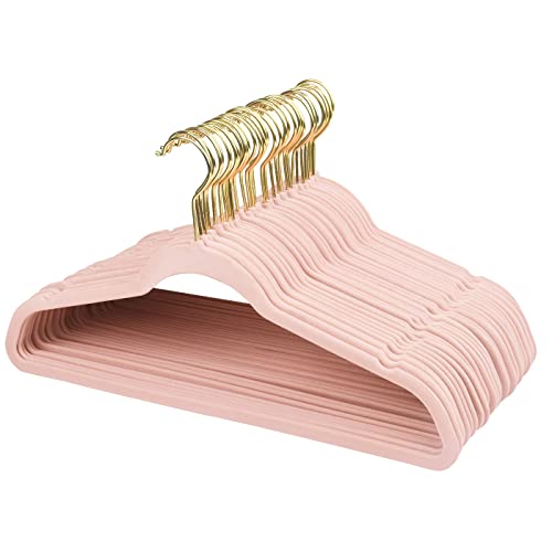 ManGotree Velvet Hangers, Coat&Suite Hangers, NoSlip Hangers, Ultra