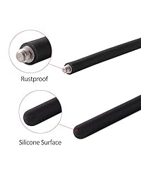 Koroao Flexible Twist Mount para Arlo Ultra, Arlo Pro, Arlo Pro 2, Arlo Go, Wyze Cam Pan - Barra de silicona - Montaje en interiores y uso en exteriores para uso versátil (paquete de 2)