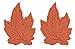 Brown Sugar Bear Harold Import Co Original Brown Sugar Saver and Softener, Terracotta, Maple Leaf, Set of 2