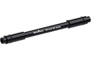 BIKOOCO Bike Quick Release Thru Axle Adapter - 12mm to 10mm Conversion, Fits 135mm/142mm/148mm Spacing, Bike Hub Accessories