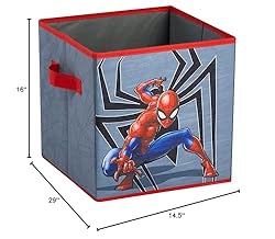 Marvel Spiderman 4 Piece Collapsible Storage