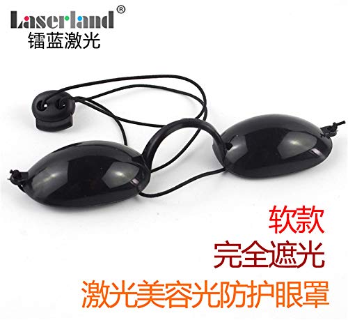 Clinic Treatment Use IPL Safety Goggles 200-2000nm Laser Protective Glasses - IPL Eyewear/Eyepatch/Eye Shields for Beauty Salon Patients in IPL Photofacials and Laser Hair Removal/Epilator