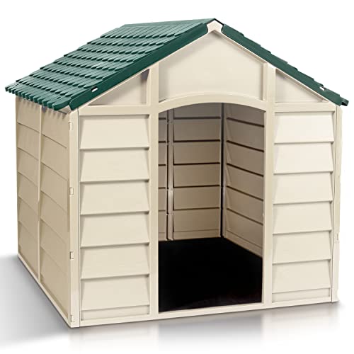 Starplast Small Dog Kennel: 1 Outdoor Plastic Pet
