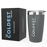 COLDEST Insulated Tumbler Cup with Sliding Lid