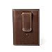 RFID Money Clip Wallet for Men - Slim Front Pocket Wallet Leather Money Clip