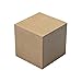 Craftpartsdirect 1/2 Inch Unfinished Wood Cube | 100 Pieces | Natural Craft Blocks for DIY Projects, Arts & Crafts, Home Décor