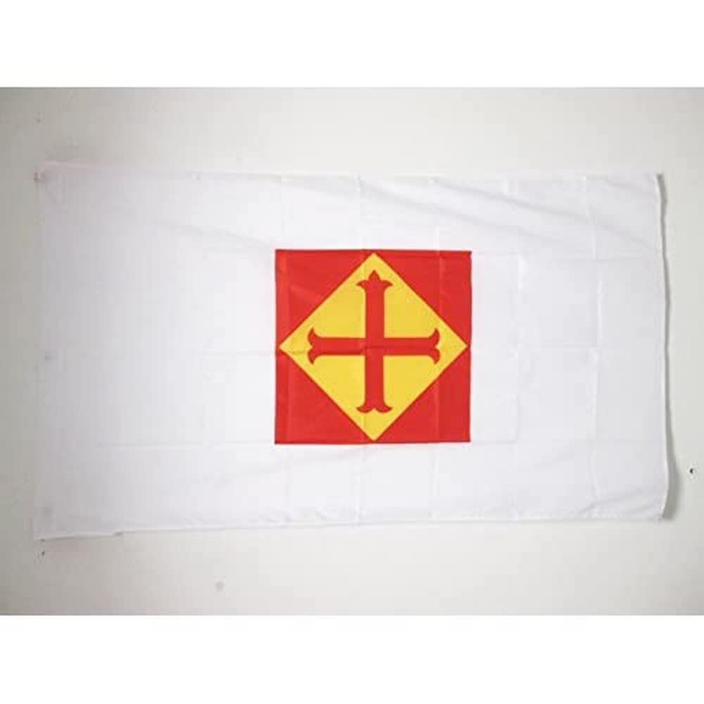 Spanish Confederation of Autonomous Right-wing Groups Flag 3' x 5' for a pole - CEDA flags 90 x 150 cm - Banner 3x5 ft with hole - AZ FLAG