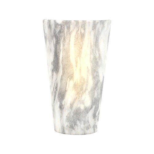 It's Exciting Lighting IEL-2488G High Gloss Sconce Suitable for Indoor And Outdoor Use, Vivid Stone, Battery Powered With Timer, Lightweight And Mobile