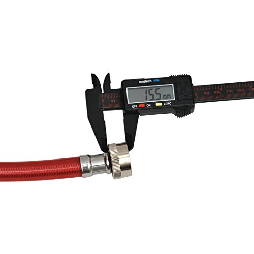 Washing Machine Hoses (4FT) Triple Layer Reinforced Universal Fit