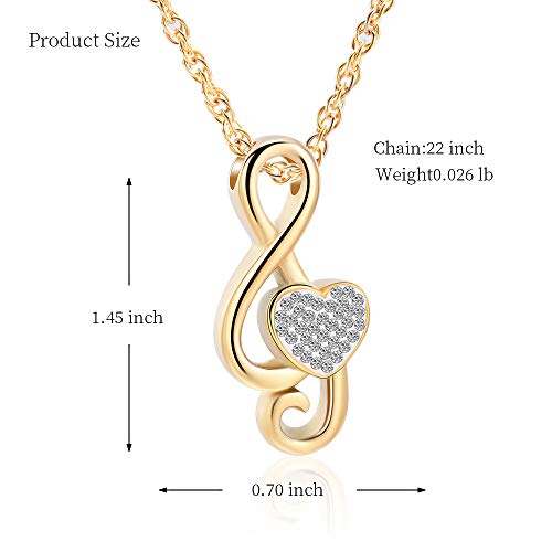 Music Note Urn Ashes Pendant Memorial Keepsake Jewelry Treble Clef Locket Ash Keepsake Holder Memorial Jewelry Fillable Jewelry