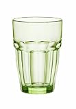 Bormioli Rocco 12.5 oz. Rock Bar Lounge Stackable Long Drink Glass, Mint, Set of 6