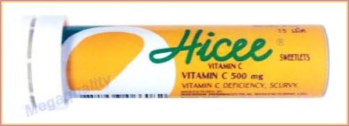 1 Tube Hicee Sweetlets Vitamin C 500 Mg 15 Tablet Made From Thailand