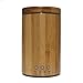 Real Bamboo Wood Ultrasonic Aromatherapy Essential Oil Diffuser and Humidifier with Cool Mist - 4 Timer Settings, Auto Shut-Off and Colored LED Lights