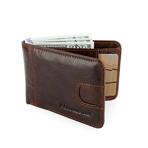 HighEnd Wallet Wallets For Men Genuine Cowhide Leather With RFID