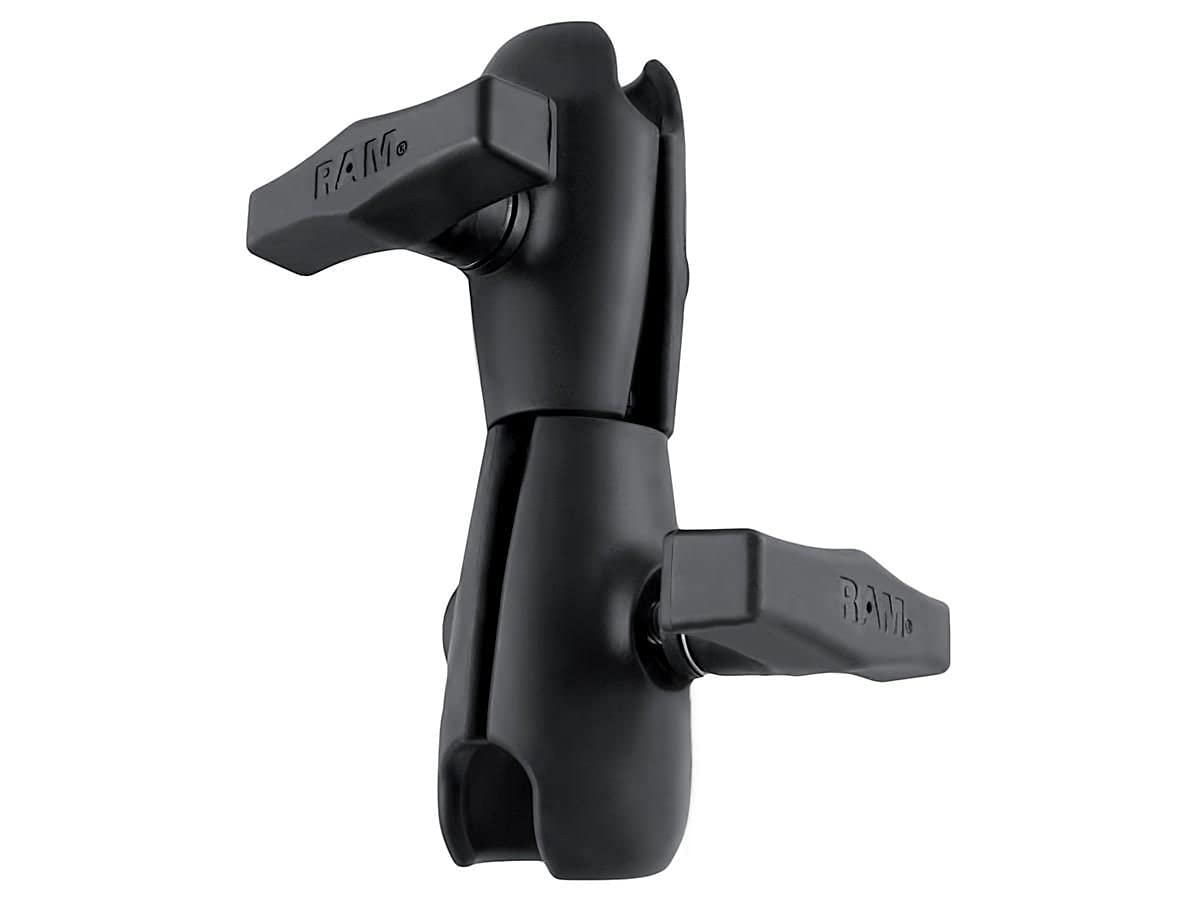 RAM MOUNTS RAP-200-12 Double Socket Swivel Arm for 1.5" Ball, Compatible with Monitors, VESA, Monitor Mount, Mount