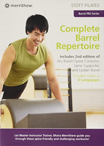 STOTT PILATES DVD pro【Complete Barrel】 Pilates DVD, Exercises for every level: beginner as advanced