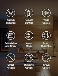 Kasa Smart 3 Way Dimmer Switch KIT, Dimmable Light