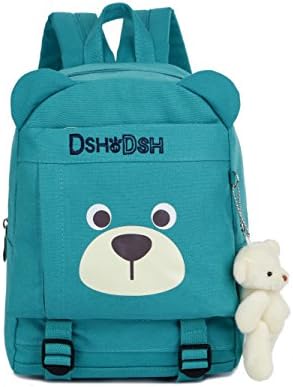 Animal Kindergarten Kids Backpack School Bag Children Toddler Boy Girl Knapsack (small blue)