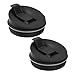 Replacement Parts for Nutri Ninja Blender, Two Pack Slip & Seal Lids Fit for Ultima & Professional Nutri Ninja Series BL770 BL780 BL660 Blenders