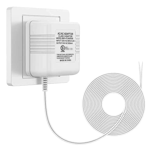 Xwartre Doorbell Transformer 24V Power Supply Compatible with Nest