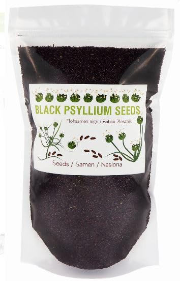 Psyllium Seeds, High in DIETARY FIBER HIGH SWELLING INDEX, Psylli Nigri, BIG PACKAGE 800g