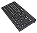 SIIG USB Mini Multimedia Keyboard - Ultra-slim - 0.875” Thick - Water-resistant - QWERTY Keyboard Layout - Five Hotkeys for Internet, e-mails and Multimedia Functions