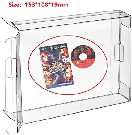 Amazon Co Jp Childhood ゲームキューブ日本版用10pcsケーススリーブプロテクターゲームカートリッジシングル1 Cd ゲーム