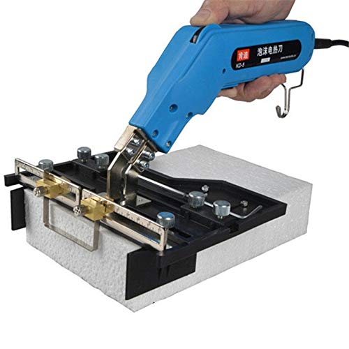 DOMINTY 110V 150W Electric Knife Hot Knife Foam Cutter Foam sculpture hot knife cutter (Foam Cutter) 6" Straight Blades & Groover Groover - Thumbnail 3