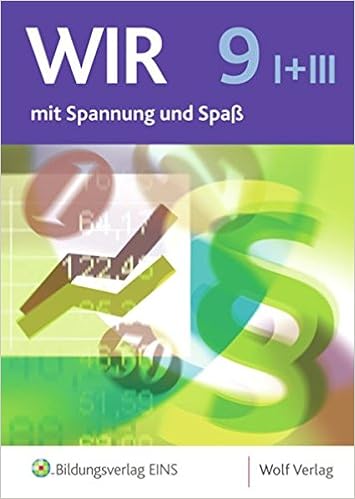 WIR – Wirtschaft und Recht mit Spannung und Spaß 9 I + III 