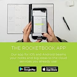 Rocketbook Smart Reusable Notebook, Fusion Plus