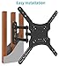 Everstone TV Wall Mount Full Motion Bracket for 23-55