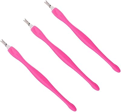 Lmyzcbzl Cuticle Trimmer 3 Pcs Cuticle Remover Pusher Nail Tool