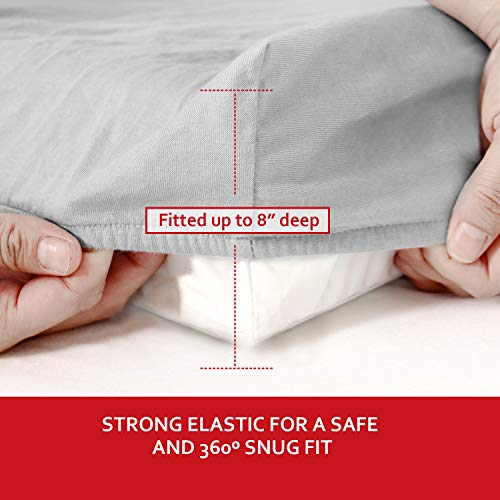 Organic Crib Sheets for Boy or Girl, 100 Organic Cotton, Fitted Baby