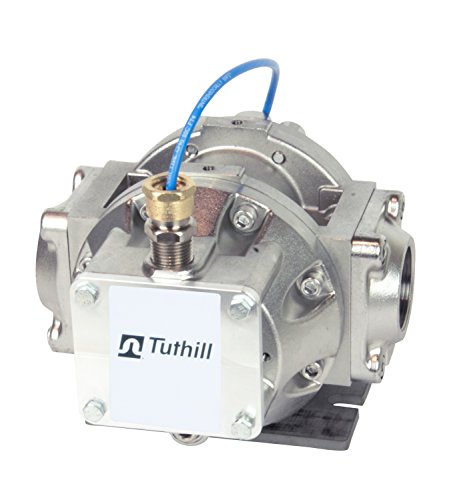 Fill-Rite TS15AW04AVTA Positive Displacement Oval Gear Meters for High Viscosity Fuels Flow, Non-Scaled Pulse Signal, 1-1/2" NPT, 60 GPM, 5-24 VDC