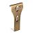 Brick Clip Hooks, Fits Brick 2-1/8" to 2-1/2" in Height (4-Pack)