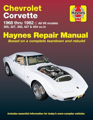 Amazon.com: Chevrolet Corvette (1984-1996) Haynes Repair Manual
