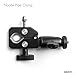 GRIFITI Nootle Heavy Duty Bike Bar Clamp Full Metal Construction 1/4 20 Threaded for Camera & Phone Mounts Pole Stands Any Pipe Bar 1.5 in Handlebar Motorcycles Bike Mount - Quick Release Clamps