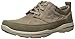 Skechers USA Men's Harper Olney Oxford,Khaki Leather,10.5 M US