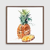 Framed Canvas Wall Art Vegetables Theme Design Canvas Prints Home Artwork Decoration for Living Room,Bedroom - 16x16 inches