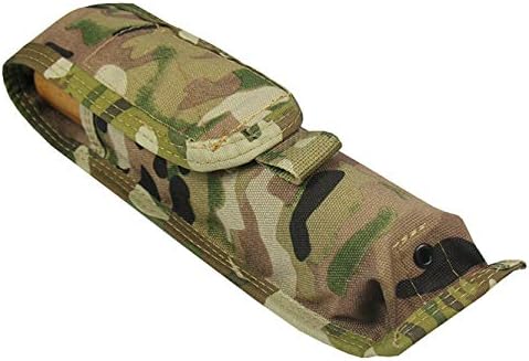 MOLLE tactical POUCH UNDER THE Army smoke & flashlight