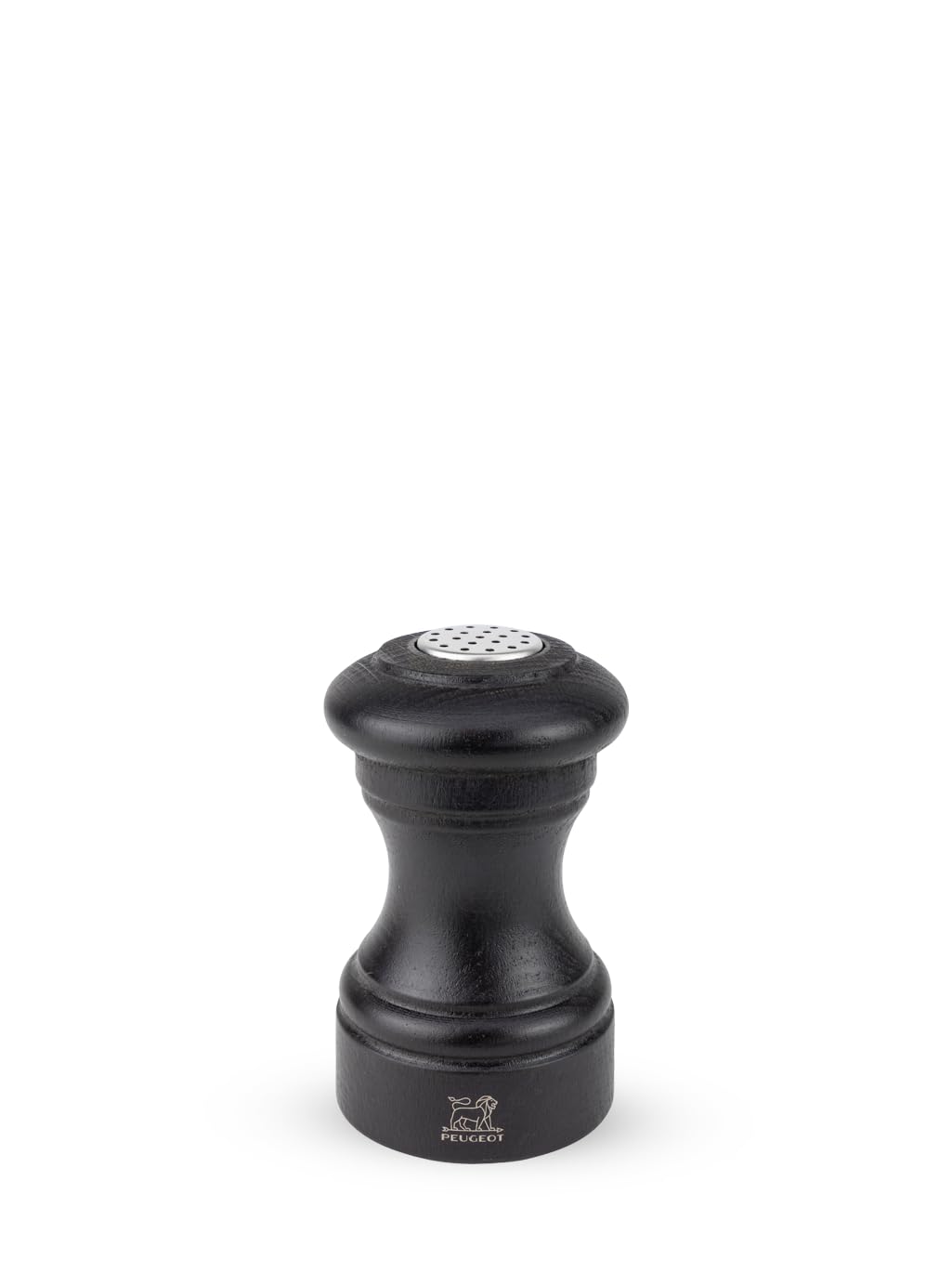 Peugeot - Bistro Salt Shaker - Made With PEFC Certified Wood - Made In France - 9 cm - Chocolate